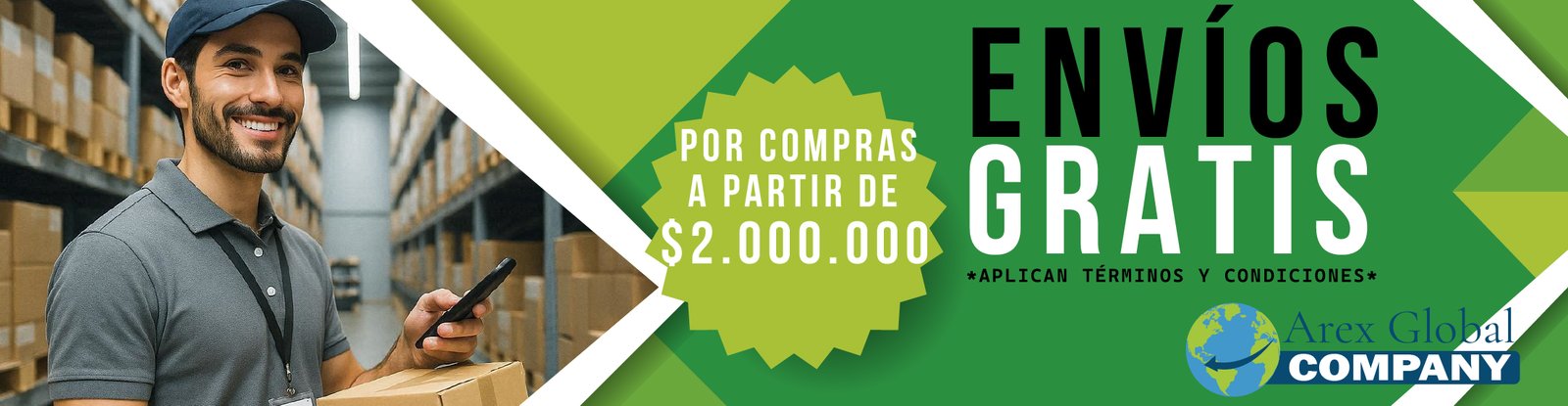En Arex Global el aliado de su negocio encuentra productos de alta calidad para dotación industrial, EPP, ferretería y primeros auxilios. Resistencia y durabilidad garantizadas