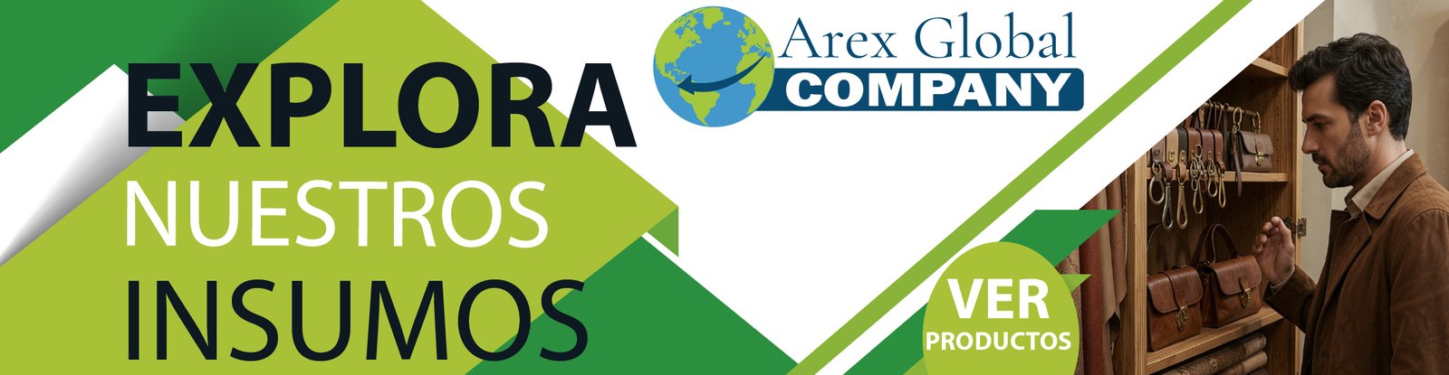 Arex Global Importadores y Distribuidores ,Telas Y Forros , Herrajes , Marroquineria y E Insumos Para Calzado .
