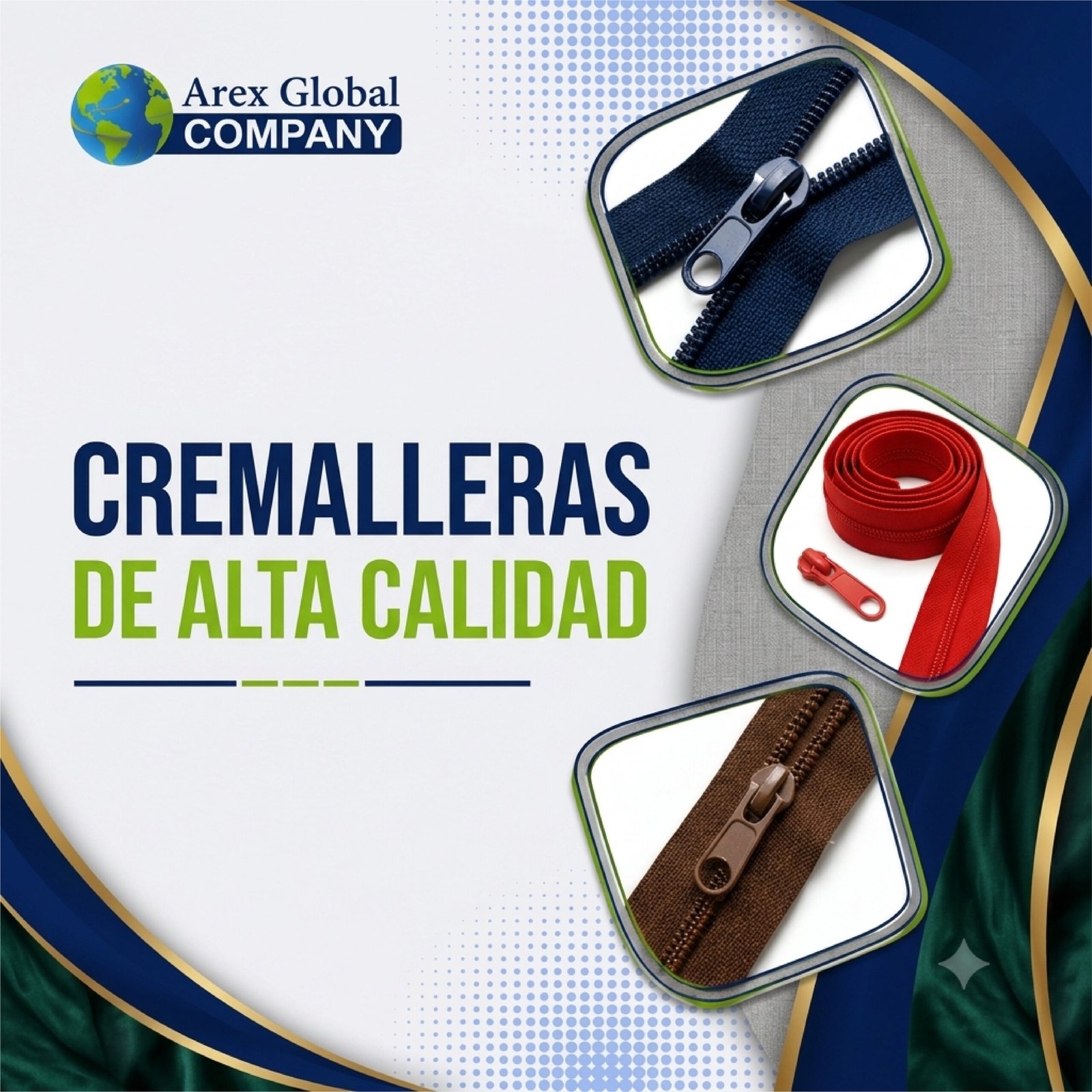Importadores De Insumos Para Marroquineria , Bolsos , Muebles , Ropa , cremalleras 