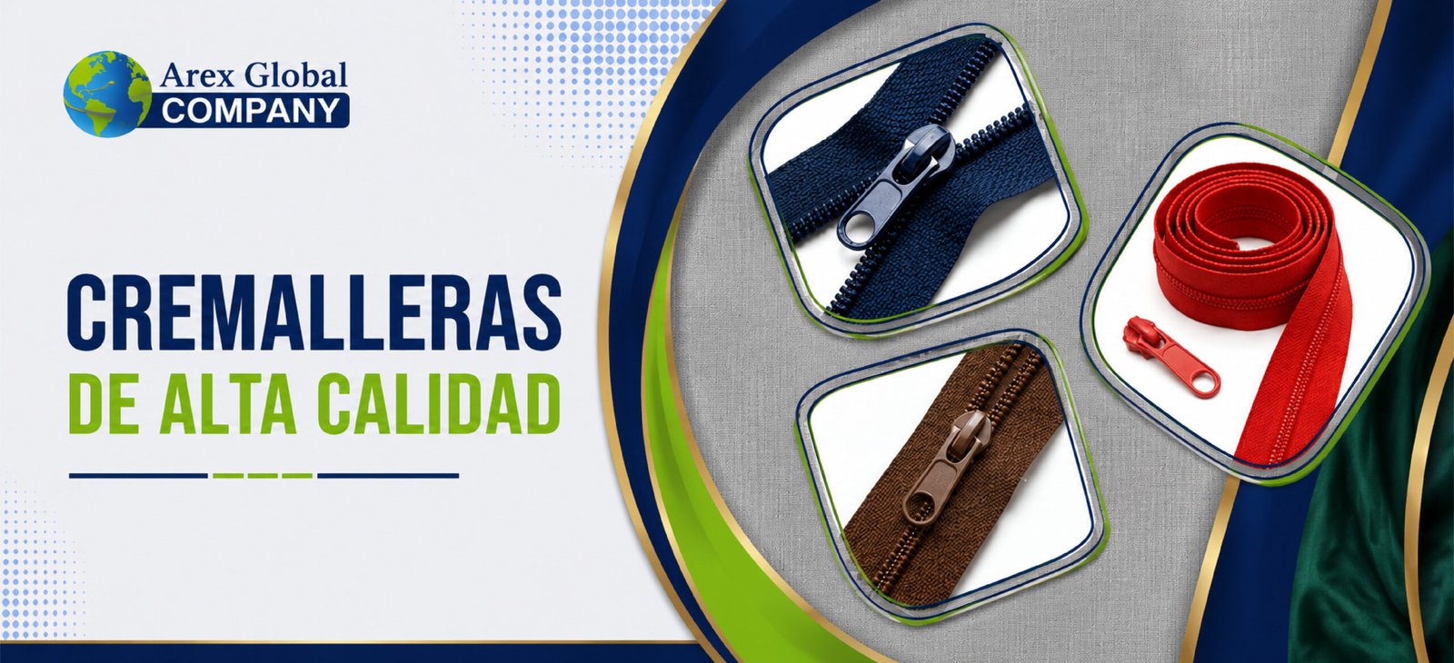 Distribuidores mayoristas de Cremalleras