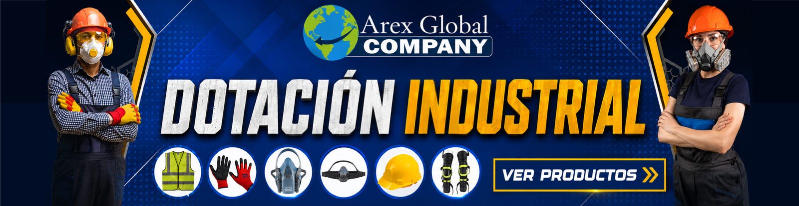 Protección personal para seguridad industrial