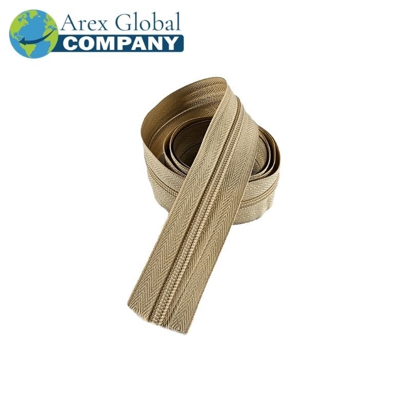 Cremallera Nylon Beige No 6