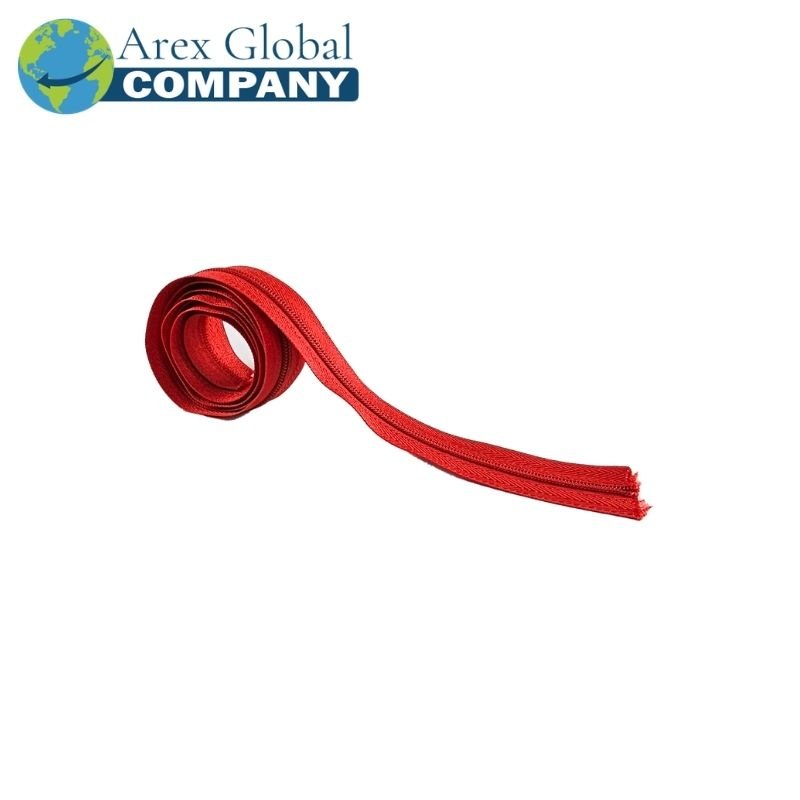 Cremallera Nylon Roja No 3