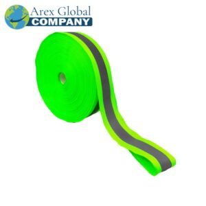 Cinta Reflectiva Bicolor Verde Gris 5CM