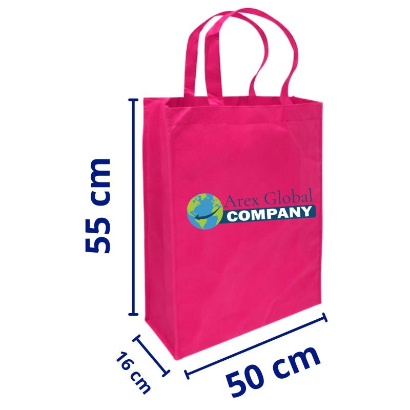 Bolsa Plana Manija Con Fuelle Fucsia