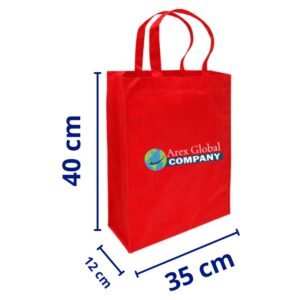 Bolsa Plana Manija Con Fuelle Roja