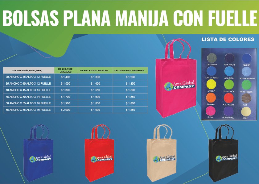 Bolsa Plana Manija Fucsia